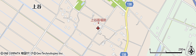 千葉県東金市上谷699周辺の地図