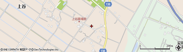 千葉県東金市上谷595周辺の地図