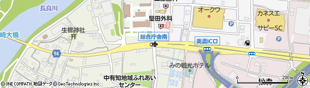 総合庁舎南周辺の地図