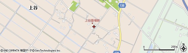 千葉県東金市上谷698周辺の地図