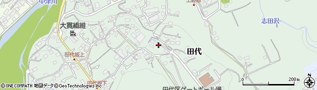 神奈川県愛甲郡愛川町田代650周辺の地図