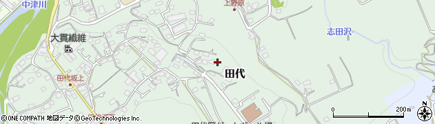 神奈川県愛甲郡愛川町田代697周辺の地図