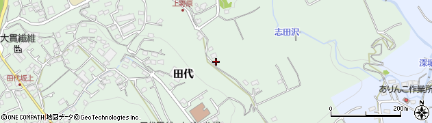 神奈川県愛甲郡愛川町田代873周辺の地図