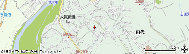 神奈川県愛甲郡愛川町田代636周辺の地図