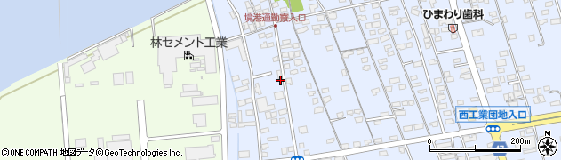 鳥取県境港市外江町3399周辺の地図