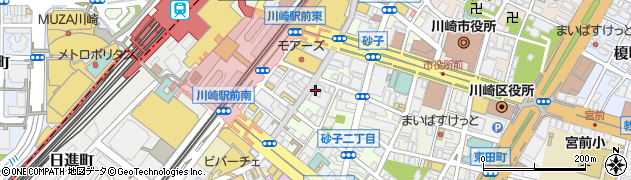 カラオケの鉄人 川崎銀柳街店周辺の地図