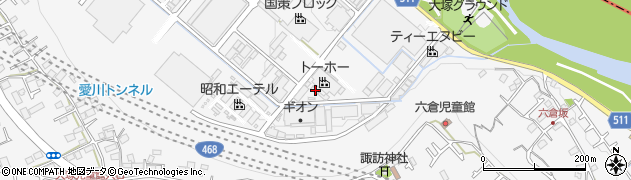 神奈川県愛甲郡愛川町中津6968周辺の地図