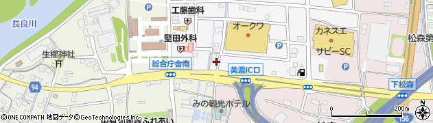 美濃タクシー株式会社周辺の地図