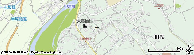 神奈川県愛甲郡愛川町田代1484周辺の地図