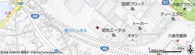 神奈川県愛甲郡愛川町中津6893周辺の地図