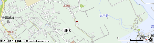 神奈川県愛甲郡愛川町田代877周辺の地図