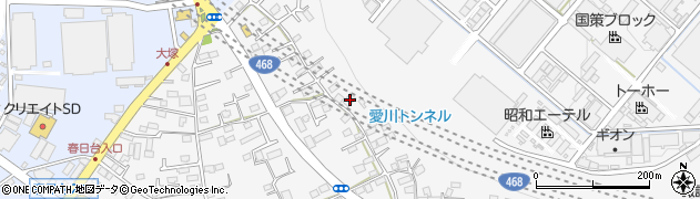 神奈川県愛甲郡愛川町中津1958周辺の地図