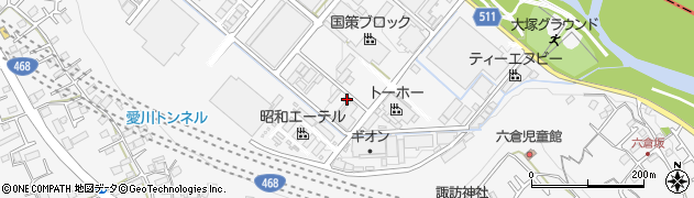 神奈川県愛甲郡愛川町中津6900周辺の地図