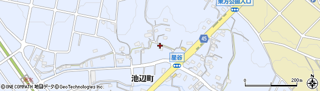 神奈川県横浜市都筑区池辺町1725周辺の地図
