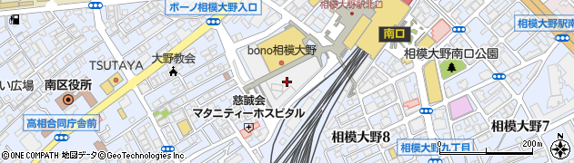 キッズルームすこやか相模大野駅前園周辺の地図