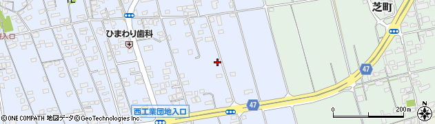 鳥取県境港市外江町1978周辺の地図