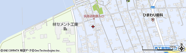 鳥取県境港市外江町3410周辺の地図