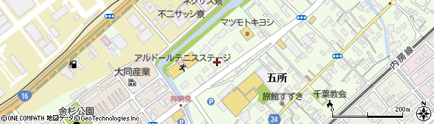 株式会社ジョイフル本田ペットセンター市原店周辺の地図