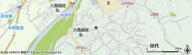 神奈川県愛甲郡愛川町田代1489周辺の地図