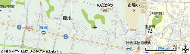 京都府与謝野町（与謝郡）幾地周辺の地図