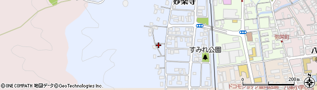 兵庫県豊岡市妙楽寺404周辺の地図