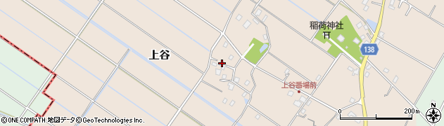 千葉県東金市上谷1060周辺の地図