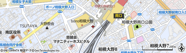 横浜銀行相模大野支店周辺の地図