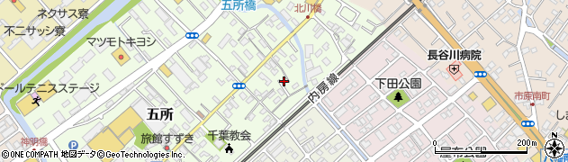 千葉県市原市五所1573周辺の地図