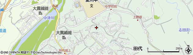 神奈川県愛甲郡愛川町田代1515周辺の地図