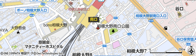 すき家相模大野駅南口店周辺の地図