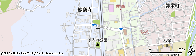 兵庫県豊岡市妙楽寺535周辺の地図