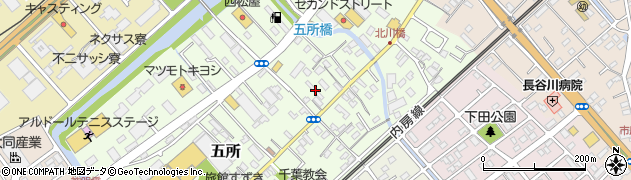 千葉県市原市五所1635周辺の地図