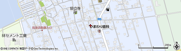 鳥取県境港市外江町2461-1周辺の地図