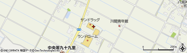 ミーツ九十九里店周辺の地図