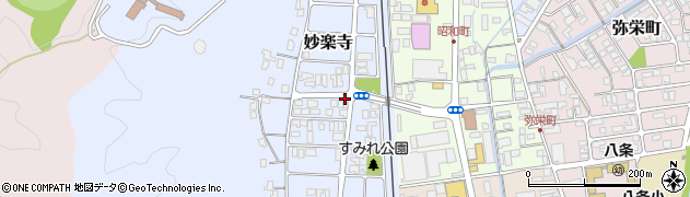 兵庫県豊岡市妙楽寺472周辺の地図