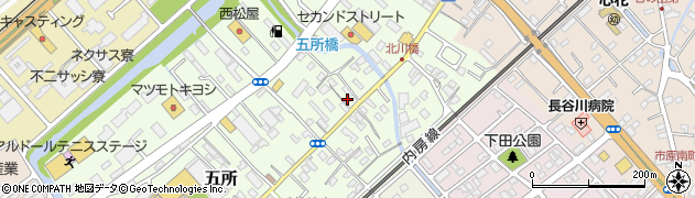 千葉県市原市五所1646周辺の地図