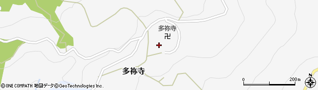 多祢寺周辺の地図