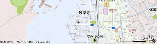 兵庫県豊岡市妙楽寺289周辺の地図