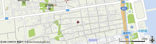 鳥取県境港市中野町334-1周辺の地図
