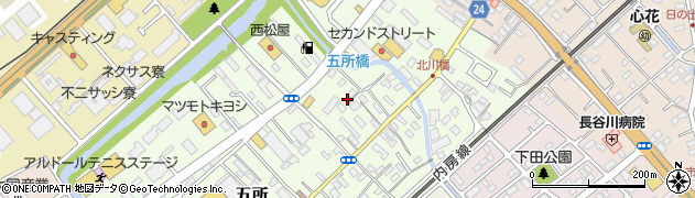 千葉県市原市五所1643周辺の地図