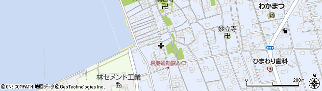 鳥取県境港市外江町3425周辺の地図
