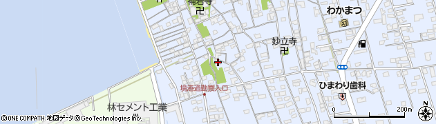 鳥取県境港市外江町2932周辺の地図