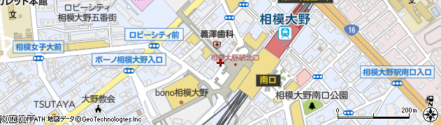 マクドナルド相模大野駅北口店周辺の地図