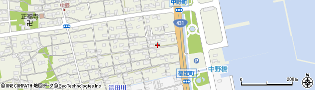 竹安鍼灸院周辺の地図