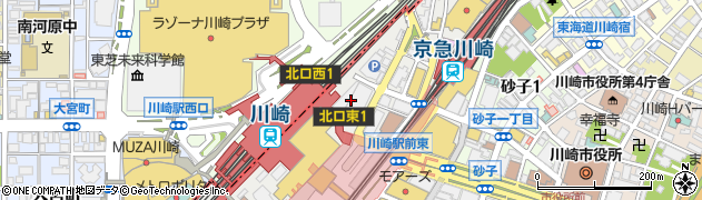 北海道 川崎駅前店周辺の地図