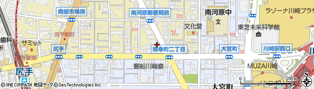 神奈川県川崎市幸区南幸町2丁目60周辺の地図