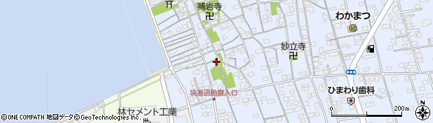 鳥取県境港市外江町3441周辺の地図