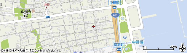 鳥取県境港市中野町11周辺の地図