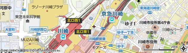 コート・ダジュール 京急川崎駅前店周辺の地図