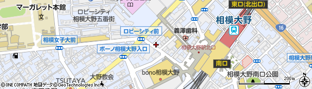 佐藤貴美枝ニットソーイングクラブ相模大野店周辺の地図